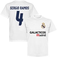 Galácticos Real Madrid Sergio Ramos 4 Team T-shirt