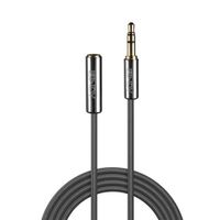 Lindy 35326 audio kabel 0,5 m 3.5mm Antraciet - thumbnail