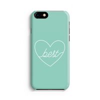 Best heart pastel: Volledig geprint iPhone SE 2020 Hoesje