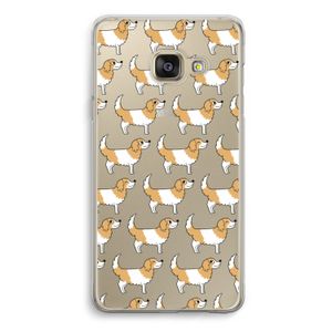 Doggy: Samsung A3 (2017) Transparant Hoesje