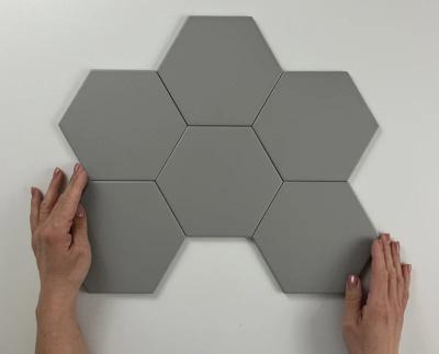 Hexagon Timeless Grey mat 15x17 vloertegel / wandtegel Hexagon Timeless Grey mat 15x17 vloertegel / wandtegel