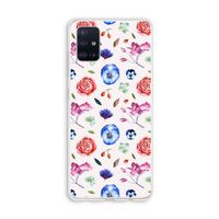 Bloemetjes: Galaxy A51 4G Transparant Hoesje