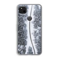 Snøfall: Google Pixel 4a Transparant Hoesje Snøfall: Google Pixel 4a Transparant Hoesje