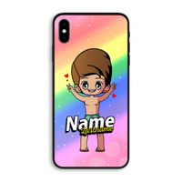 Chibi Maker man: iPhone XS Max Biologisch afbreekbaar hoesje