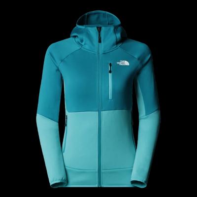 The North Face Meteora Full Zip Fleece Dames Galactic Blue/Deep Teal S