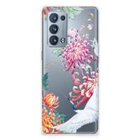 OPPO Reno 6 Pro Plus 5G | TPU Hoesje | Bird Flowers