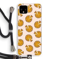 You Had Me At Pizza: Pixel 4 XL Transparant Hoesje met koord You Had Me At Pizza: Pixel 4 XL Transparant Hoesje met koord