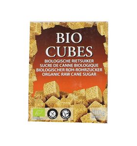 Cubes rietsuikerklontjes bio