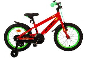 Volare rocky kinderfiets - jongens - 16 inch - rood