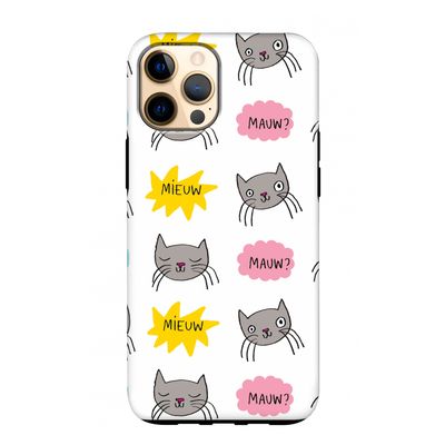 Meow: iPhone 12 Pro Max Tough Case