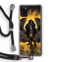 Pegasus: Samsung Galaxy A31 Transparant Hoesje met koord