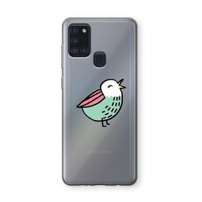 Birdy: Samsung Galaxy A21s Transparant Hoesje