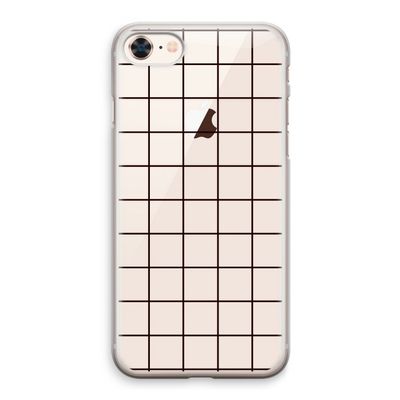 Rooster: iPhone 8 Transparant Hoesje