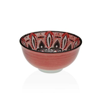 Aperitiefschaaltje Versa Rood Keramisch Porselein 11,5 x 6 x 11,5 xm