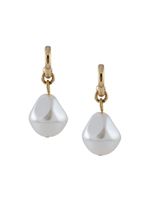 Jennifer Behr boucles d'oreilles Perle - Blanc