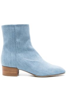 Scarosso bottines Ambra 35 mm en jean - Bleu