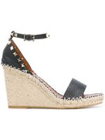 Valentino Garavani sandales Rockstud Espadrille - Noir - thumbnail