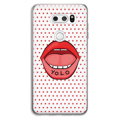 Yolo Denise: LG V30 Transparant Hoesje