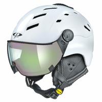 CP Camurai skihelm wit - meekleurend vizier - kies uit 7 soorten !