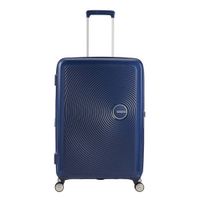 American Tourister trolley Soundbox Spinner 67 cm. Expandable donkerblauw - thumbnail