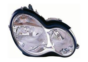 Koplamp rechts met knipperlicht H7+H7 Helder Glas 3033966
