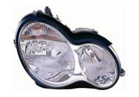 Koplamp rechts met knipperlicht H7+H7 Helder Glas 3033966