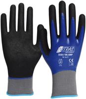 NITRAS SAFETY Glove size 7 oil grip blue