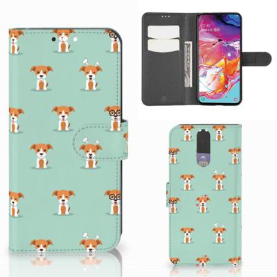 Samsung Galaxy A70 | Telefoonhoesje | Met pasjeshouder | Pups Samsung Galaxy A70 | Telefoonhoesje | Met pasjeshouder | Pups