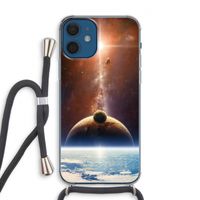 Omicron 2019: iPhone 12 Transparant Hoesje met koord