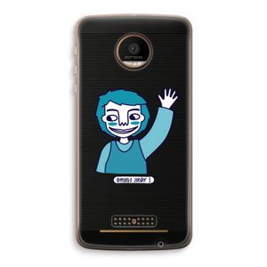 Zwaai: Motorola Moto Z Force Transparant Hoesje