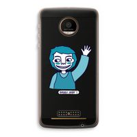 Zwaai: Motorola Moto Z Force Transparant Hoesje