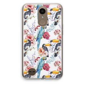 Bloemen tukan: LG K10 (2017) Transparant Hoesje