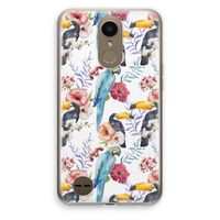 Bloemen tukan: LG K10 (2017) Transparant Hoesje