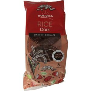 Bonvita Rijstwafels pure chocolade bio