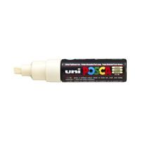 Paintmarker uni posca pc8k b schuin ivoor