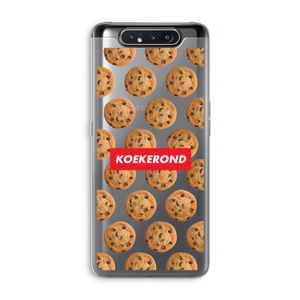 Koekerond: Samsung Galaxy A80 Transparant Hoesje