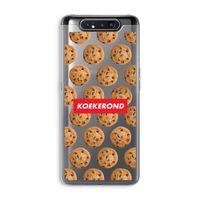 Koekerond: Samsung Galaxy A80 Transparant Hoesje