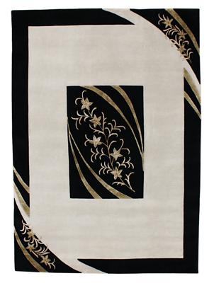 Rezas - Young A. C. - Ziggy, Black White (Beige) - 60x90