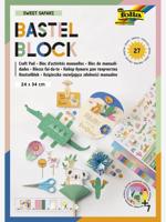 Creatief blok, 27 vellen SWEET SAFARI FOLIA meerkleurig