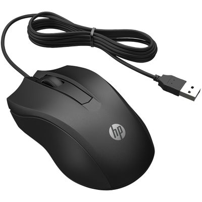HP100 Bedrade Muis Muis Zwart
