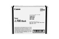 Canon TONER T08 BLACK tonercartridge 1 stuk(s) Origineel Zwart