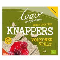 Leev Spelt knappers volkoren bio (150 gr) - thumbnail