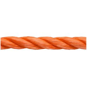 Polypropyleendraad Gedraaid (Ø x l) 10 mm x 70 m dörner + helmer 190023 Oranje