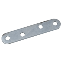 Waelbers Plaatje 60 mm ronde hoek, blauw verzinkt (GV) - 100 Stuk(s) - 244101.13