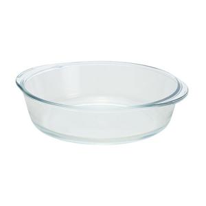 Ovenschaal rond glas 2,1 liter - Ovenschalen - Ovenschotel schalen - Bakvorm - Dia 26 cm