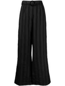 Evarae pantalon Ella en lin - Noir