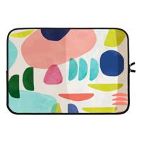 Bold Rounded Shapes: Laptop sleeve 13 inch
