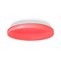 Nedis SmartLife Plafondlamp | Wi-Fi | RGB / Warm tot Koel Wit | Rond | Diameter: 260 mm | 1820 lm | 3000 - 6500 K | IP20 | Energieklasse: F | Android - thumbnail