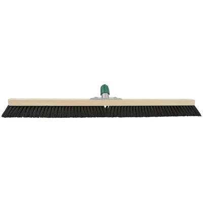 Bezemkop binnen - zwart - FSC hout/paardenhaar - 100 cm