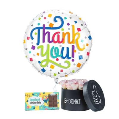 Combideal Bedankt (chocolade, bloemen en ballon)